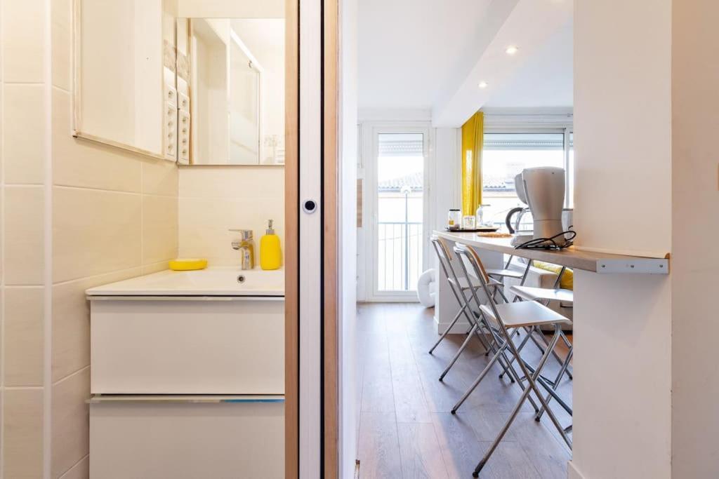 1 Bedroom/Clim/Wifi, St Michel Station Toulouse Exterior foto